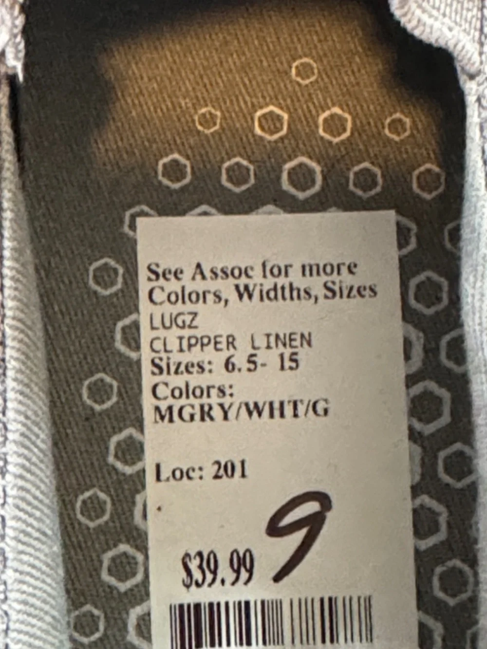 Lugz classic slip